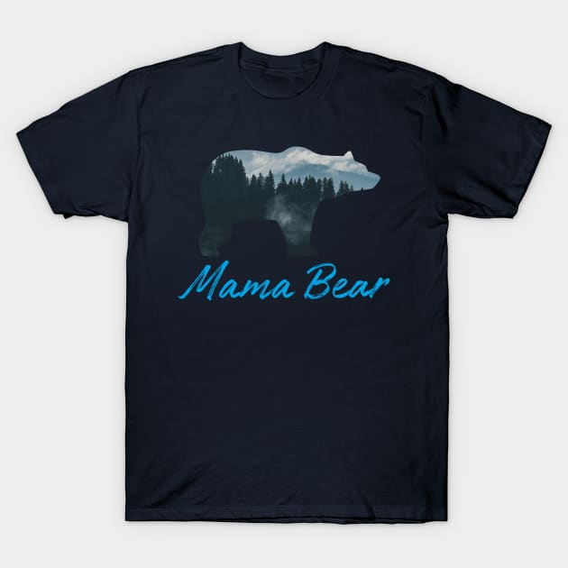 Mama Bear T-Shirt by tsomid